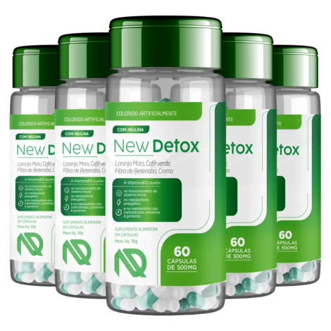 Novo New Detox 5 Pote