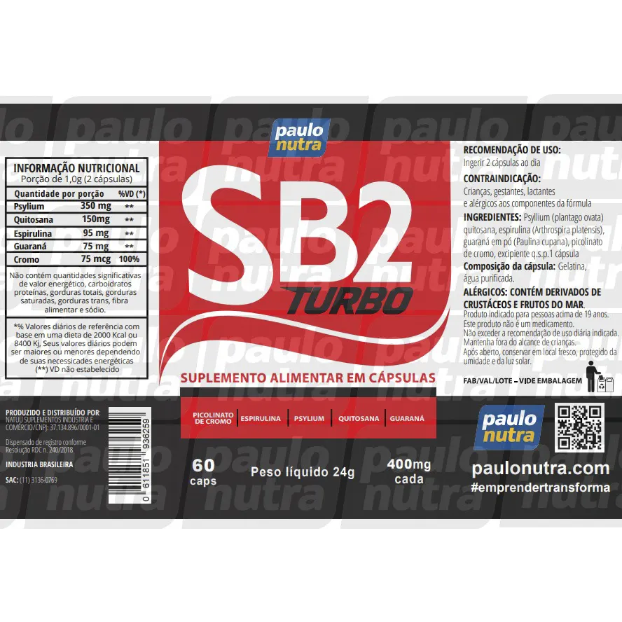 Sb2 Turbo rotulo